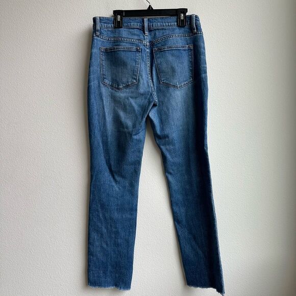 ✨$5/$25 J. Crew Slim Broken In Relaxed Cropped Ankle Jeans Cotton Size 25 Small - Picture 6 of 6